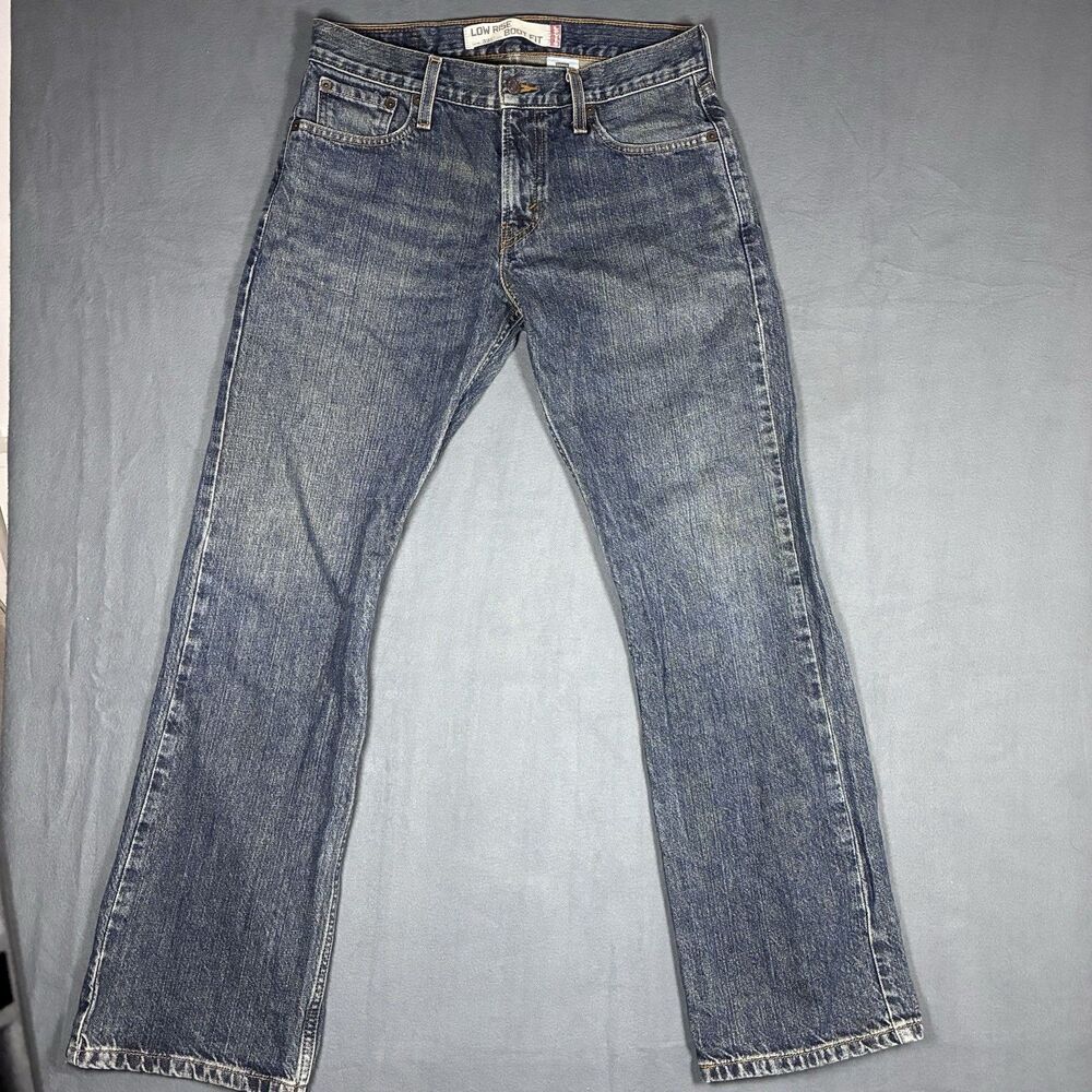 Levi’s 527 Bootcut Jeans Men’s 30x30 Faded Dark Wash Western Slim Y2K Low Rise
